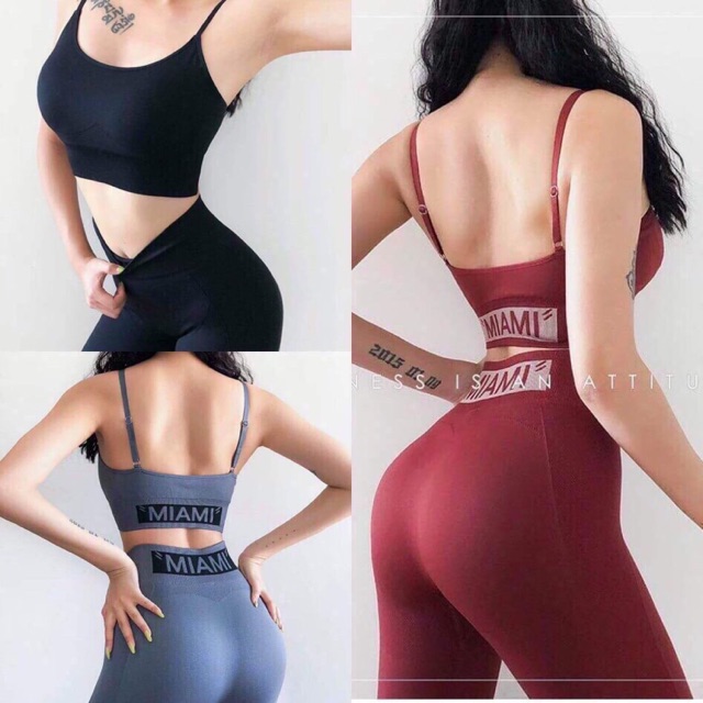 Chuẩn Âu - Set tập Bộ MIAMI. HÀNG CAO CẤP