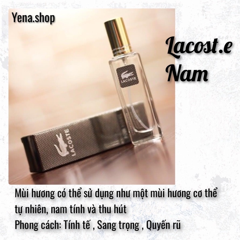[ Nước hoa cặp đôi ] Lacost.e nam nữ tinh tế