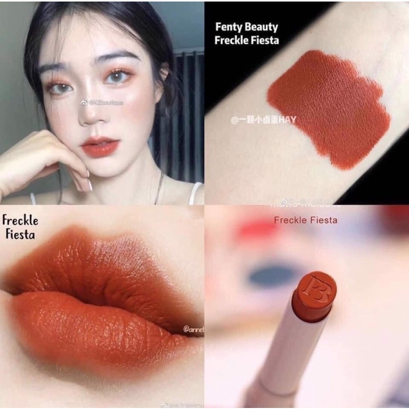 Son thỏi lì Fenty - Mattemoiselle Plush Matte Lipstick