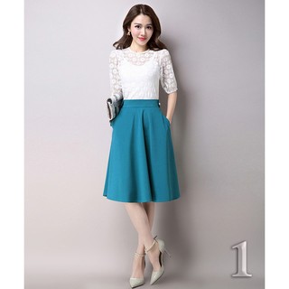 Chân váy xòe nữ tính dịu dàng lhc7058