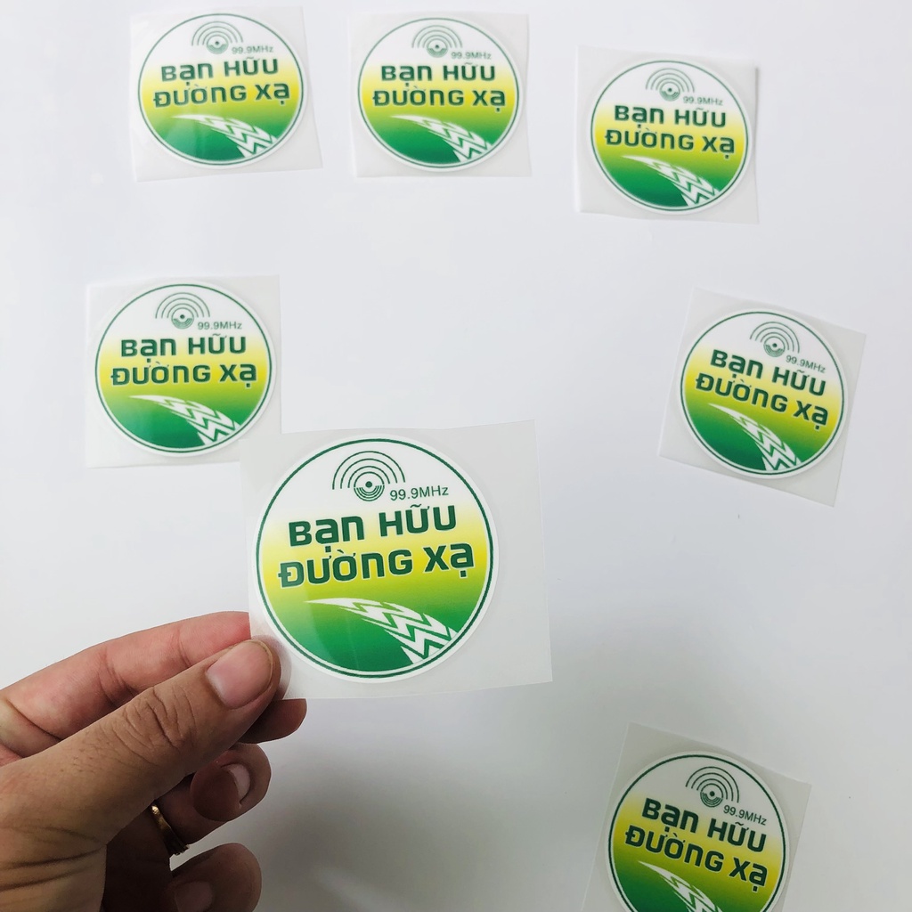 Logo in Áo ĐỒng Phục BẠN HỮU ĐƯỜNG XA - KT 6cm