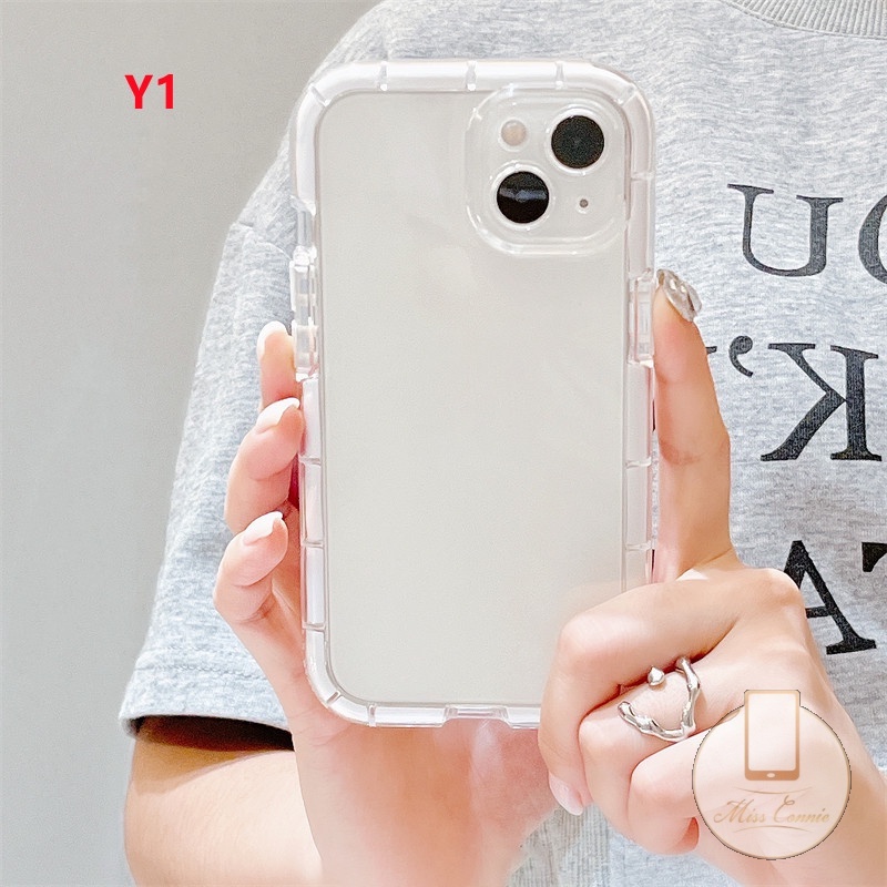 Ốp Điện Thoại TPU Mềm Trong Suốt Màu Dạ Quang Cho IPhone 11 12 13 Pro Max 6 6s 7 8 Plus XR X XS SE 2020