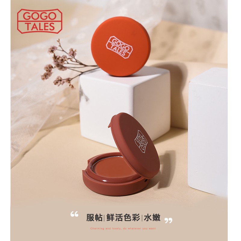Phấn má hồng tròn GoGoTales 5 Màu Tùy Chọn Tự Nhiên | BigBuy360 - bigbuy360.vn