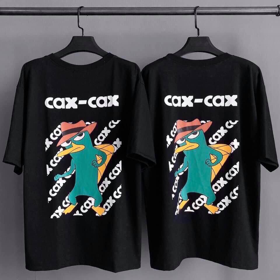 Áo Thun CAX CAX Form Rộng Unisex Nam Nữ TEEN Cực HOT