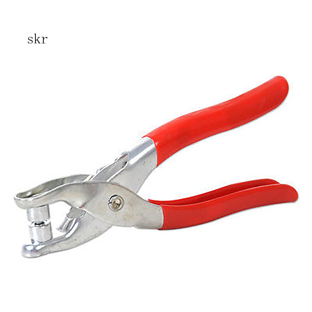 Set kìm đục lỗ +95 đinh tán dùng để làm túi xách / giày / thắt lưng da