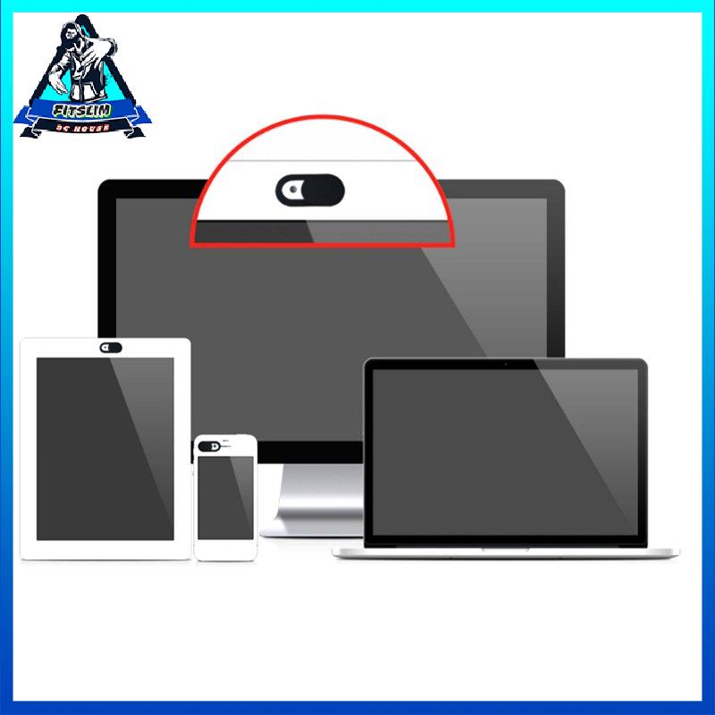 [Fitslim] Portable Size WebCam Cover Shutter Magnet Slider Plastic Camera Cover