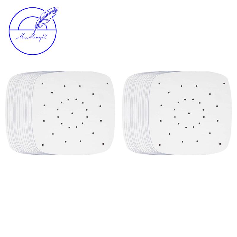 Set 200 giấy lót nồi chiên không dầu hình vuông tiện dụng