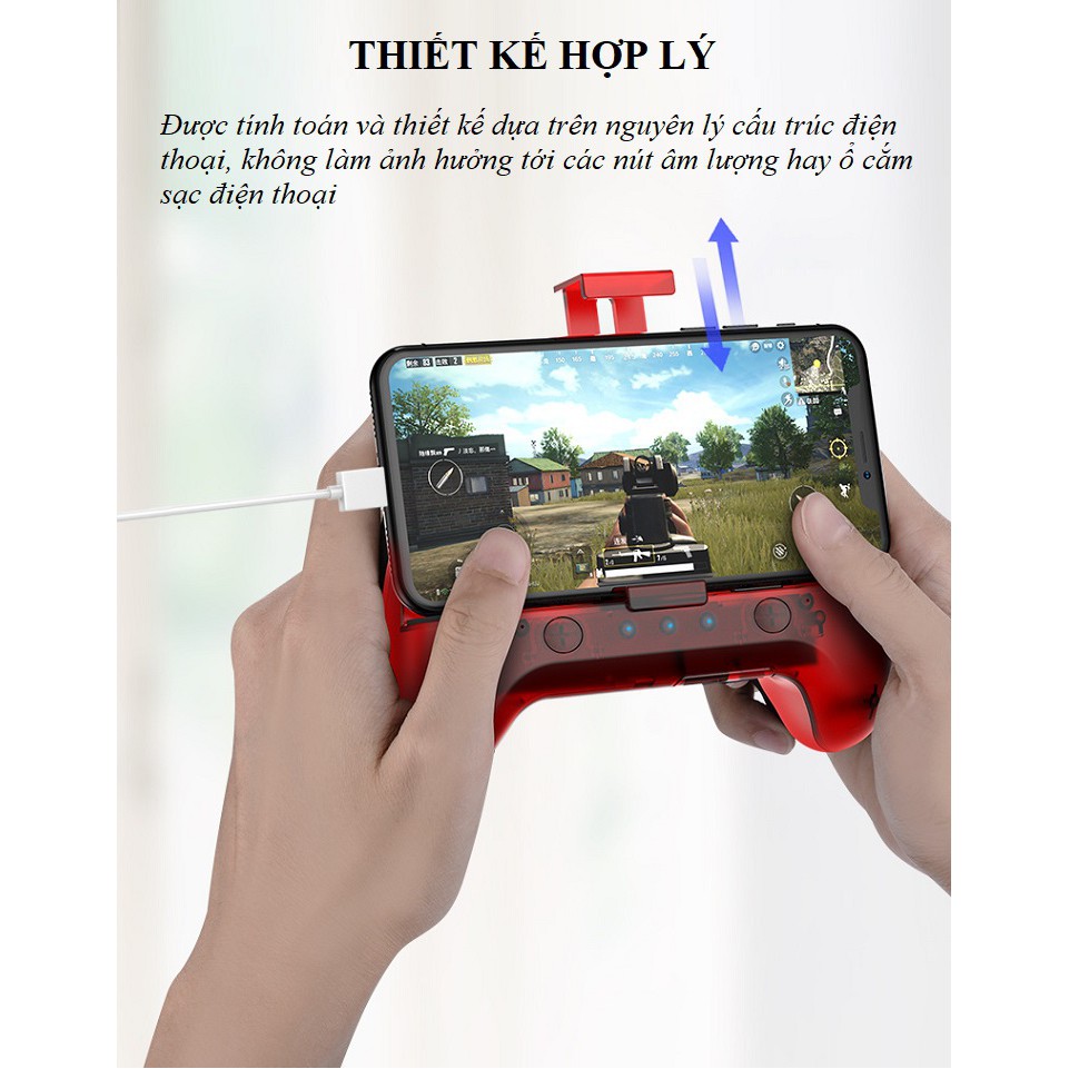 Tay Cầm Chơi Game❤️FREESHIP❤️ Tay Cầm Chơi Game Kết Nối Bluetooth Siêu Đỉnh - Quạt Tản Nhiệt Kiêm Sac Dự Phòng F3