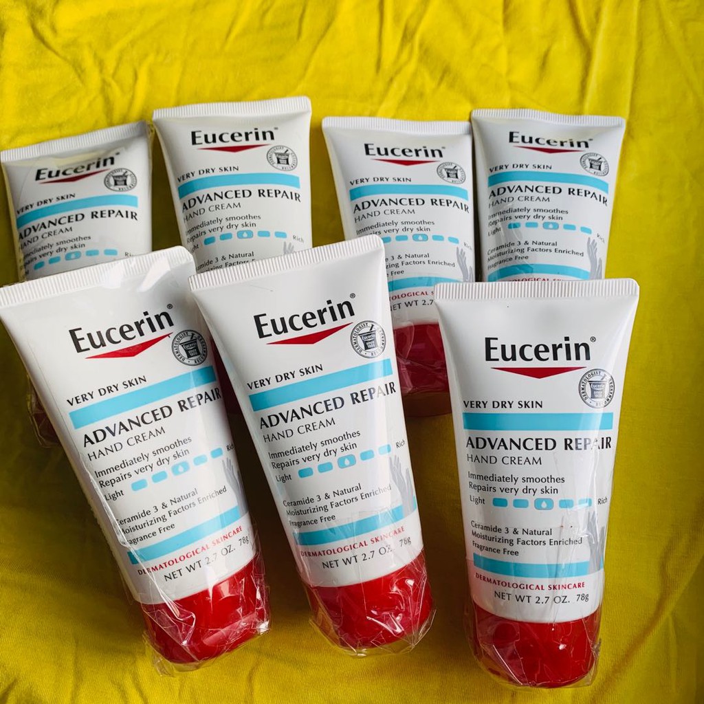 Kem Dưỡng Ẩm Da Tay Eucerin Advanced Repair Hand Cream