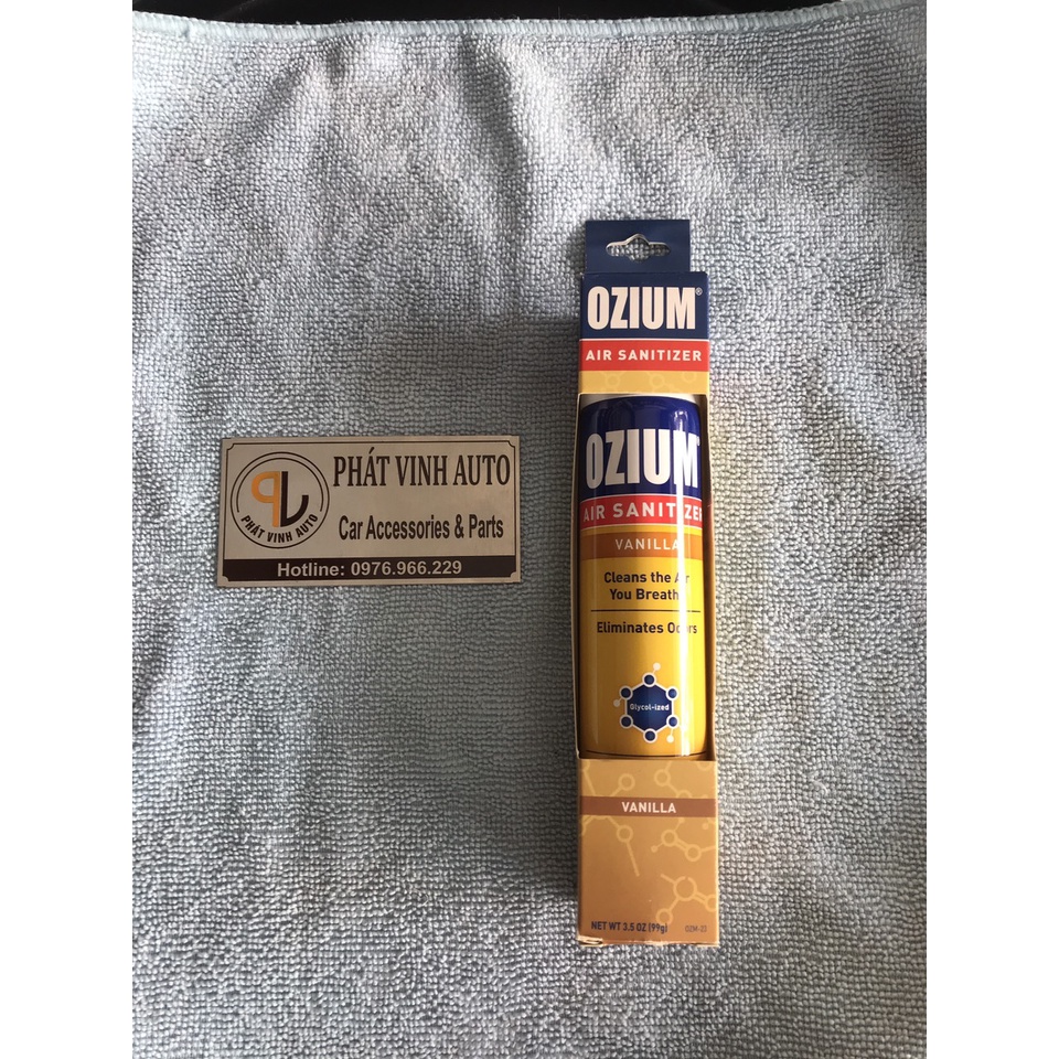 Bình xịt khử mùi Ozium Air Sanitizer Spray (99g) Vanilla