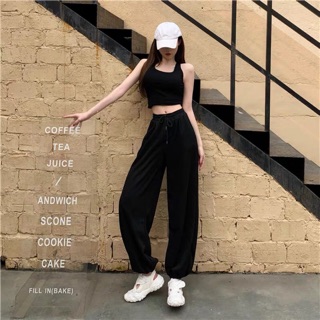 Set quần áo thể thao crt và quần bo ống