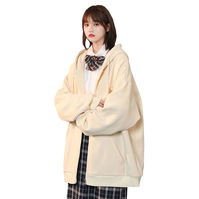 【Yuki】Áo hoodie nỉ kéo khóa in hình trước ngực full SIze | BigBuy360 - bigbuy360.vn