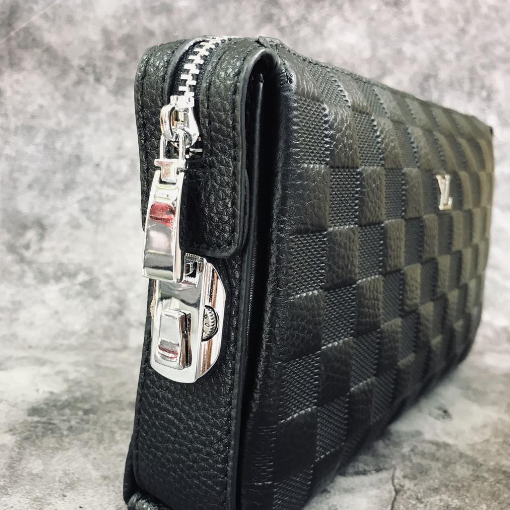 [FreeShip – Thanh lí 1 ngày] Ví Cầm Tay Nam Da Thật 💎 FREESHIP 💎 Clutch Nam khoá số Hàng Cao Cấp | BigBuy360 - bigbuy360.vn
