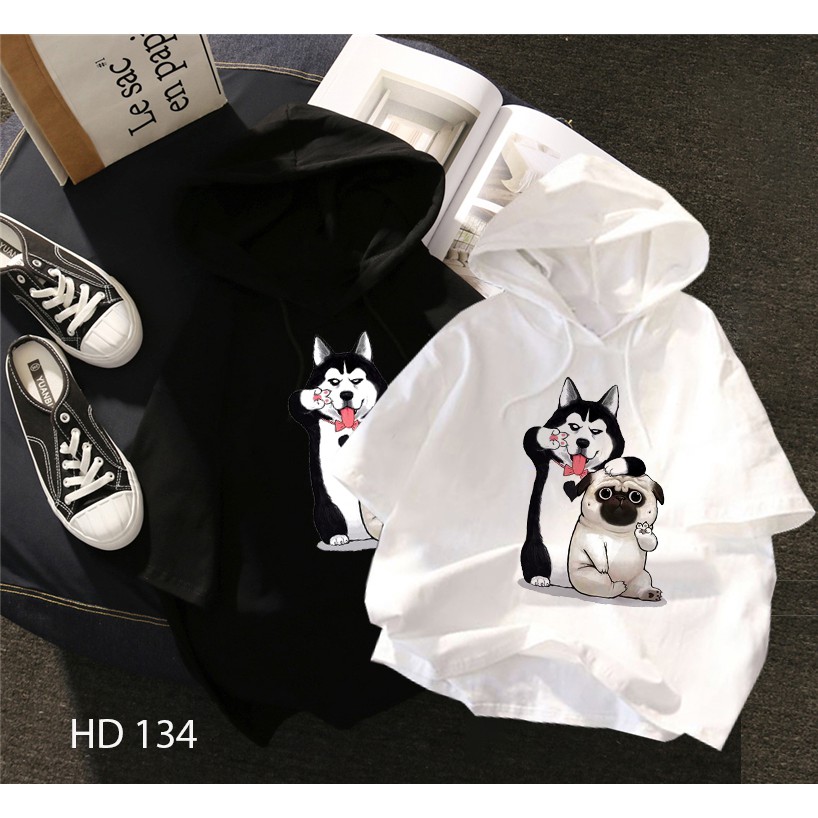 Áo Hoodie tay lỡ 💖𝑭𝑹𝑬𝑬𝑺𝑯𝑰𝑷 💖 Áo Hoodie - HD 134