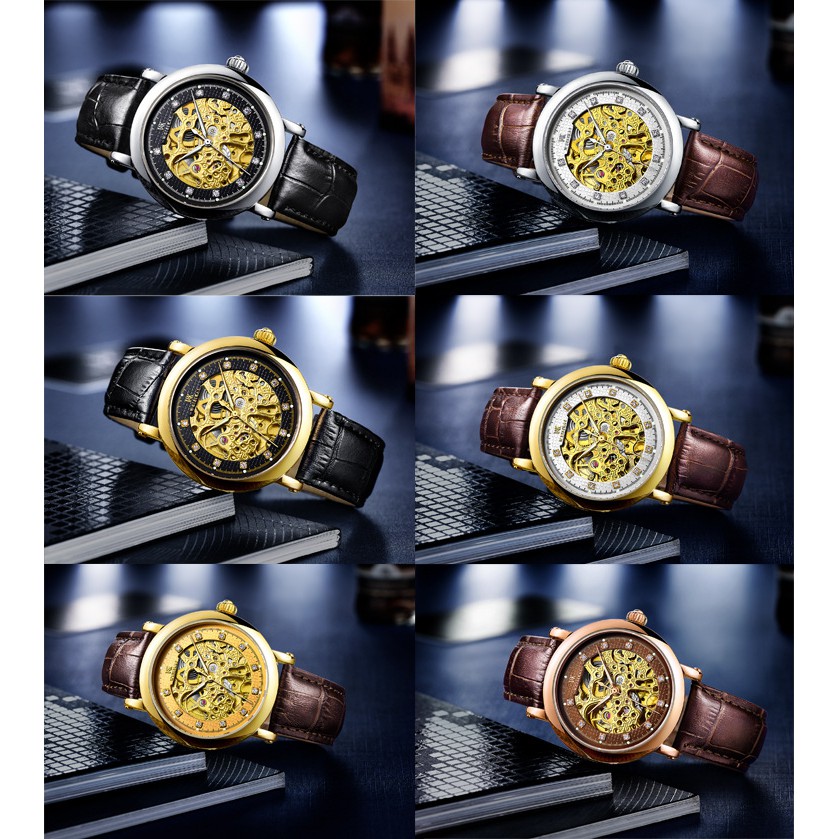 (Shopee trợ giá) - Đồng hồ Wesikai Nhật Bản cơ tự động chính hãng