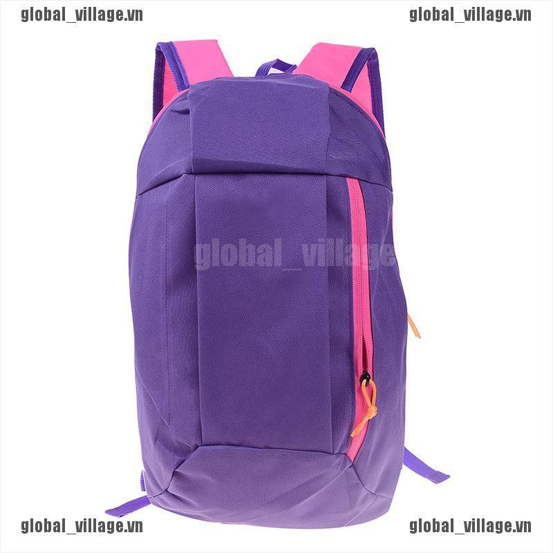 [global] 1Pc Sports Backpack Hiking Rucksack Men Women Unisex Schoolbags Satchel Handbag [village]