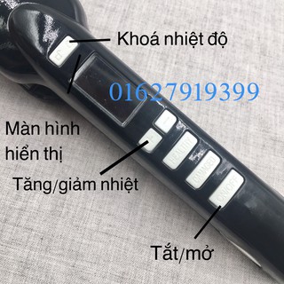 Máy duỗi tóc cao cấp có màn hình 138