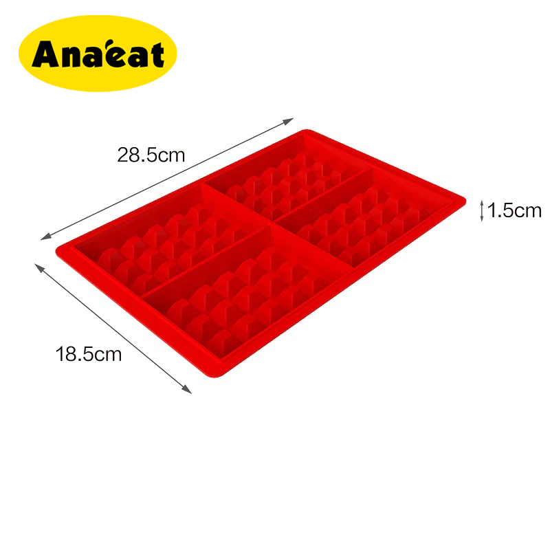 Khuôn Nướng Bánh Waffle ANAEAT Không Dính Chất Liệu Silicon