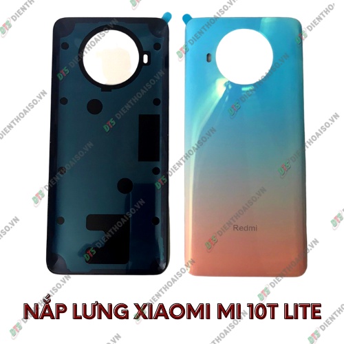 Nắp lưng xiaomi mi 10t lite xanh đại dương ,xám ngọc trai,vàng hồng lk