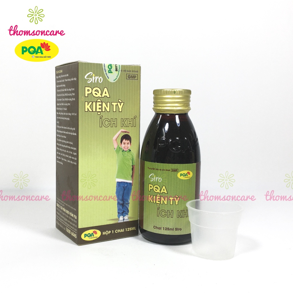 Siro ăn ngon cho bé - PQA kiện tì ích trí - Chai 125ml giảm biếng ăn, tiêu hóa tốt kiện tỳ ích khí