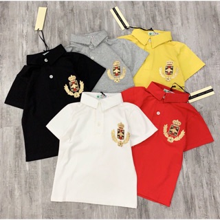 Áo phông cộc tay cổ polo cho bé trai hàng QCCC