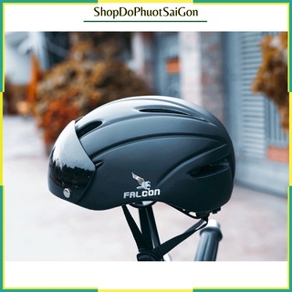 Mũ xe đạp POC Falcon city đen nhám - Nón bảo hiểm thể thao