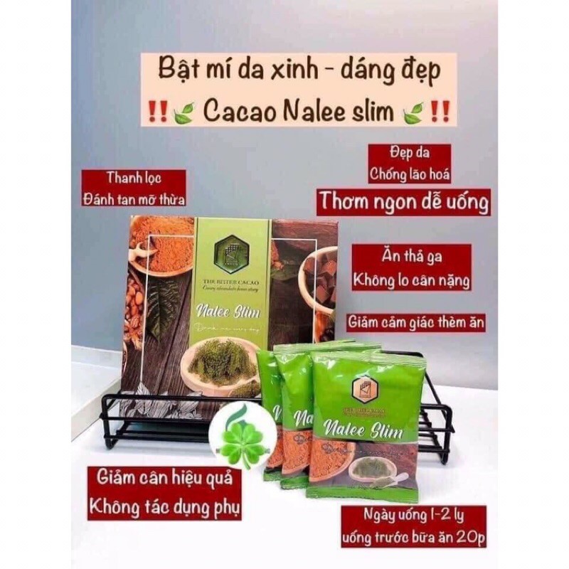(Chính Hãng)BỘT CACAO GIẢM CÂN NALEE SLIM - BỘT CACAO GIẢM CÂN AN TOÀN HIỆU QUẢ | BigBuy360 - bigbuy360.vn