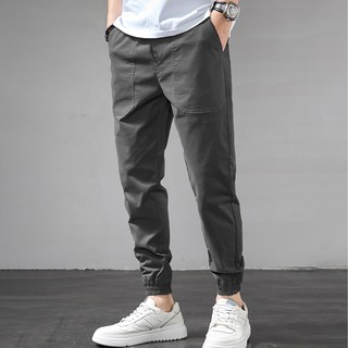 Quần jogger kaki nam - xám cao cấp