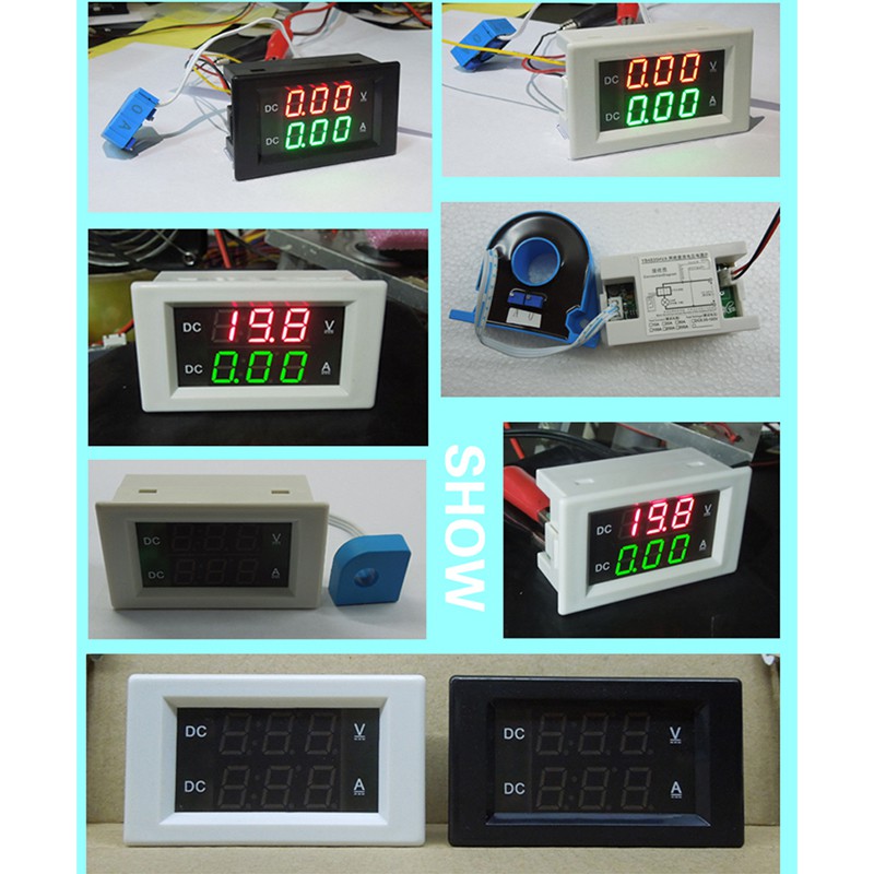 Vôn kế điện tử YB4835HVA DC 100V 300V 600V DC 0-10A 20A 50A 100A 200A 500A chuyên dụng