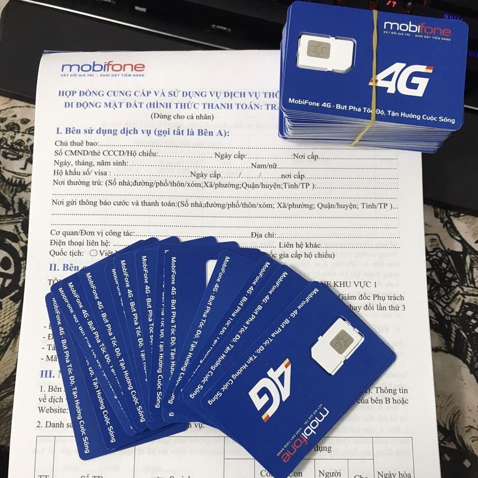 [GIẢM 15K/ĐƠN 399K][VPB51] SIM 4G MOBIFONE MAX BĂNG THÔNG TỐC ĐỘ CAO 1 TỈ GB/NGÀY