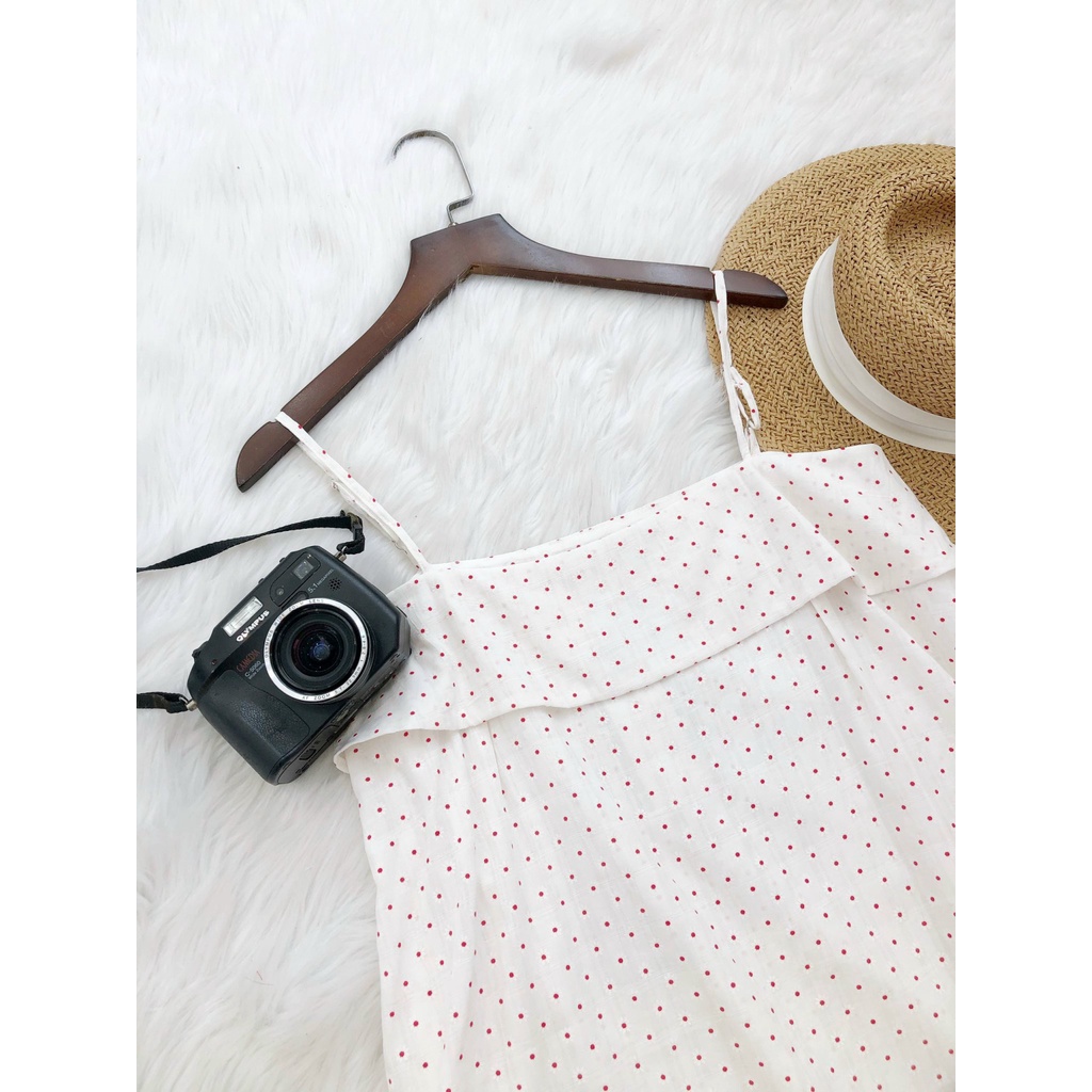 Áo 2 dây nữ form rộng freesize dáng dài NPA004