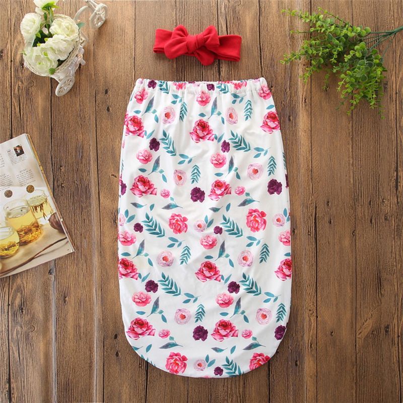 Bộ 2 Món Túi Ngủ Gồm Túi Ngủ + Dây Buộc Tóc Chống Đá In Họa Tiết