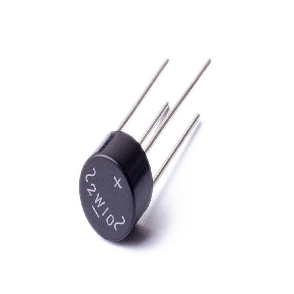 Diode Cầu 2A - 1000W 2W10 Tròn