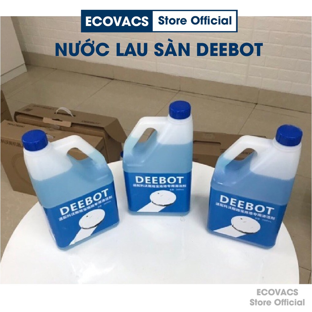 Nước lau sàn chuyên dụng dành riêng cho Robot hút bụi lau nhà Ecovacs Deebot ECOVACS DEEBOT / ILIFE / XIAOMI / LIECTROUX