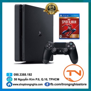 Máy PS4 Slim CUH-2218B 1TB [Tặng Kèm Spider Man Game Of The Year]