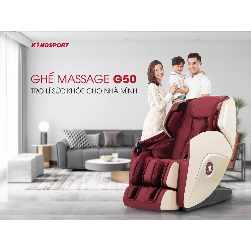 Ghế massage KINGSPORT G50 - tự động mát xa đa năng