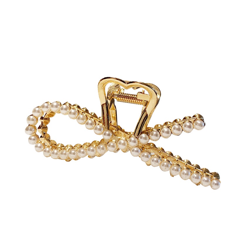Kẹp tóc càng cua chất liệu kim loại kẹp cỡ lớn size 11cm thời trang Hàn Quốc, Lémi Accessories