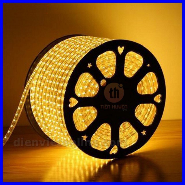 Đèn led dây 2835 2 hàng bóng Màu Vàng loại tốt (không kèm nguồn) - Điện Việt