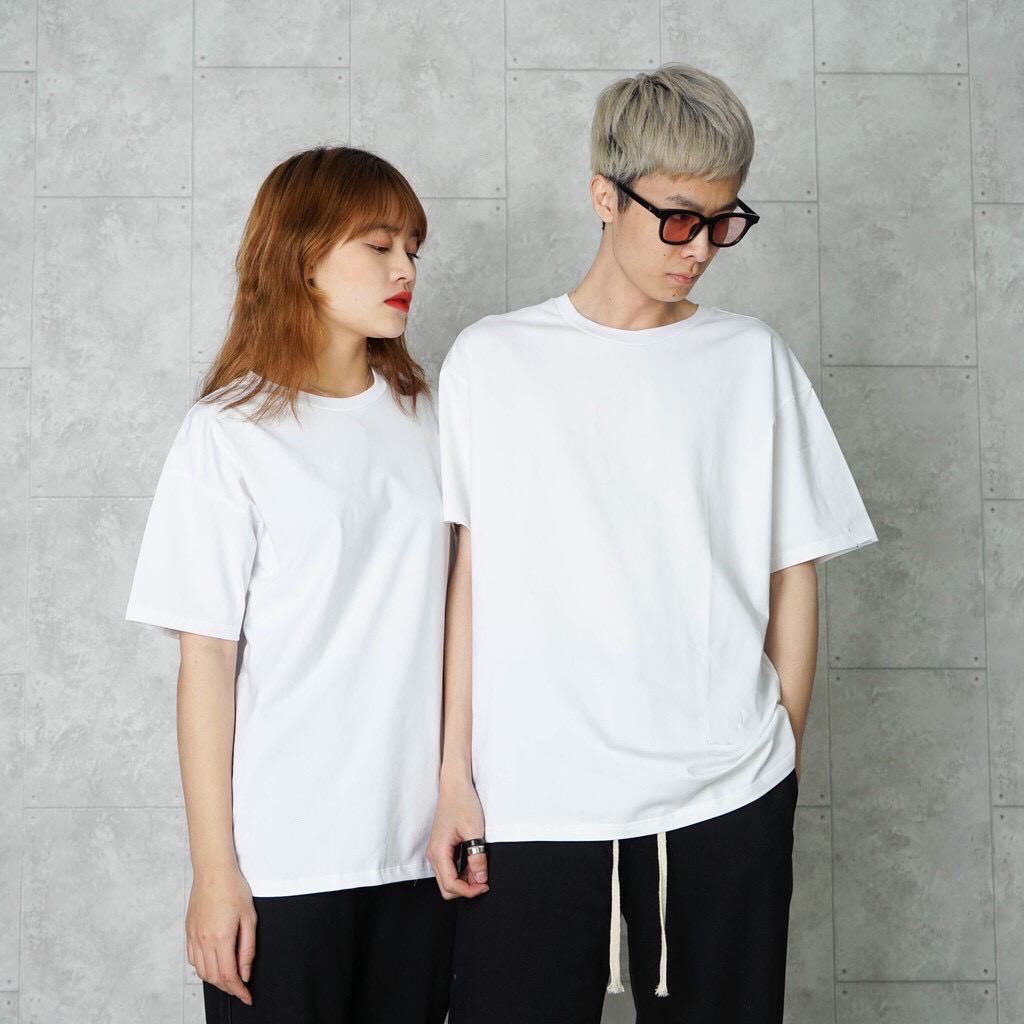 Áo Thun nam nữ Unisex Basic Phông trơn tay ngắn Form rộng nhiều màu