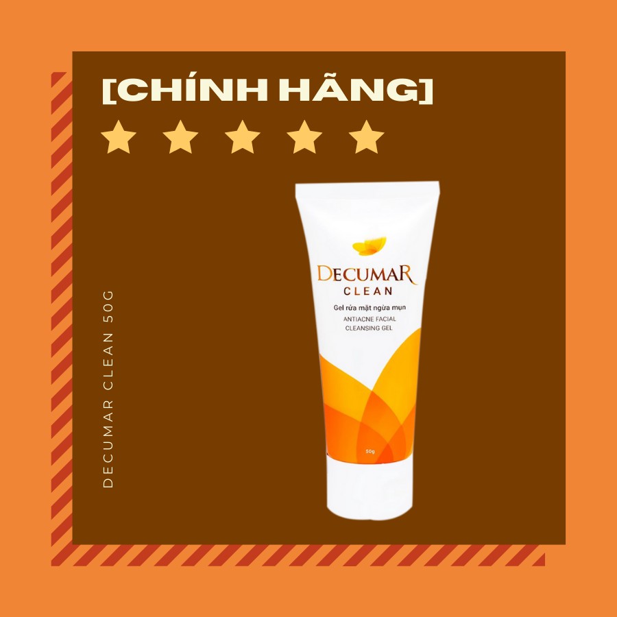 Gel rửa mặt Decumar Clean 50g [Date 2023] | BigBuy360 - bigbuy360.vn