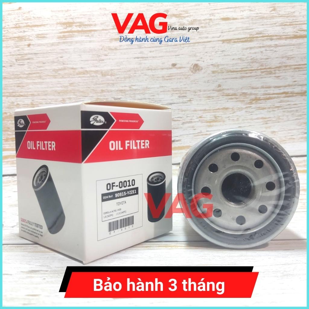 [Chính Hãng Gates] Lọc nhớt, lọc dầu máy Vios, Yaris, Altis, Camry, Wigo, Rush,... chính hãng Gates - USA OF-0010