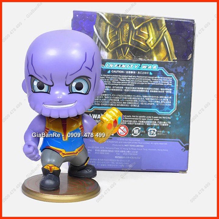 NHÂN VẬT AVENGER THANOS - CHI PI CỔ LÒ XO - 7830