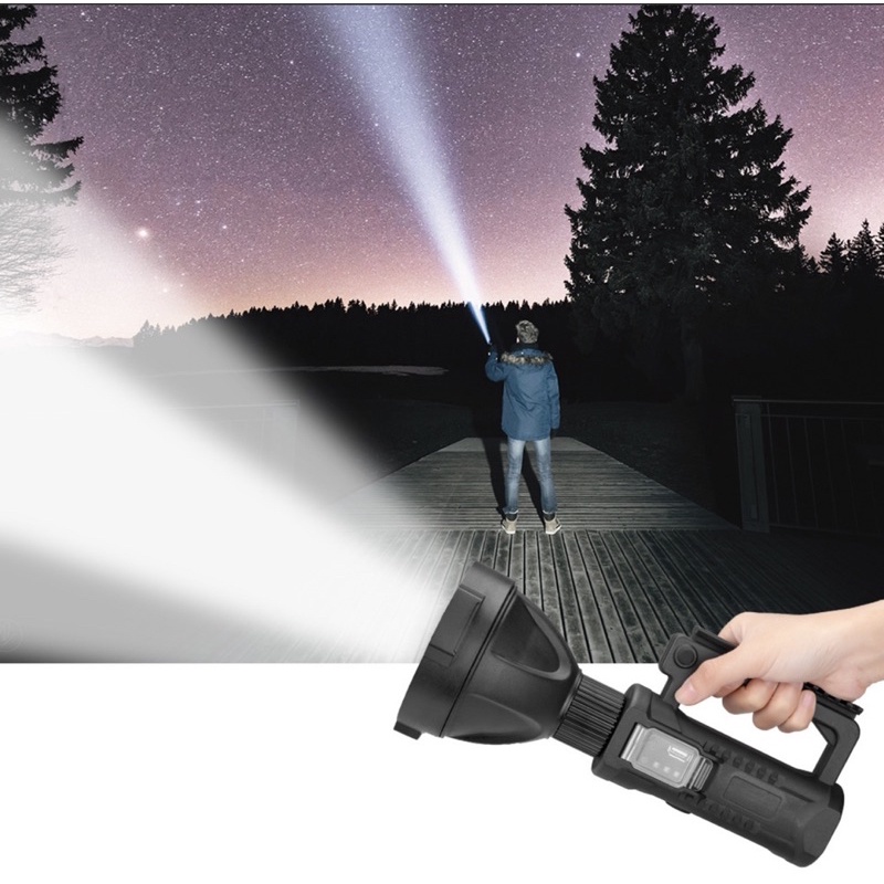 Đèn Pin Siêu Sáng Chiếu Siêu Xa 1000m W591 và W590