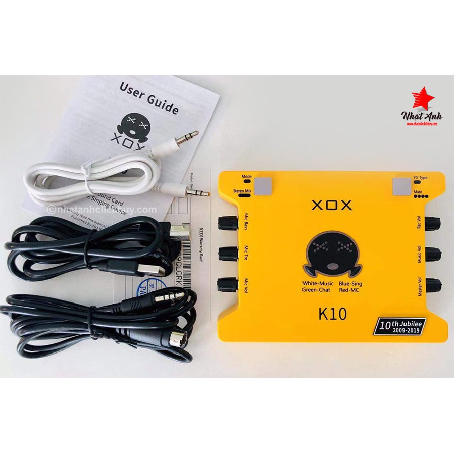 Combo thu âm karaoke livestream Micro Takstar PC-K600 kết hợp Sound card XOX K10 2020 | hàng chính hãng chất lượng cao