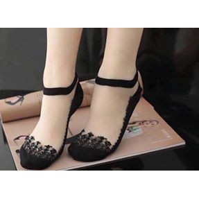 Tất hài công chúa - vớ ren công chúa cực xinh màu đen