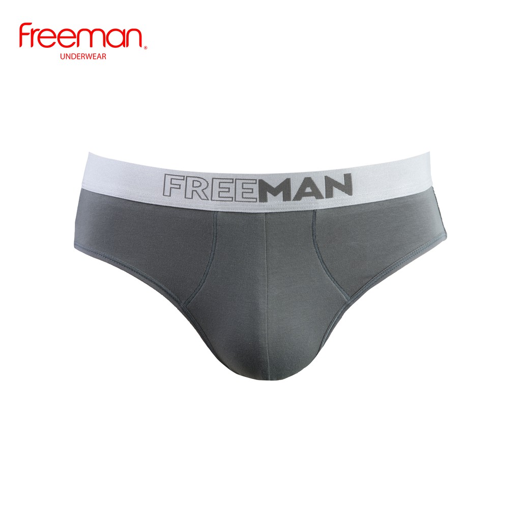Combo 5 Quần lót nam Freeman, chất liệu cotton spandex thoáng mát, đai lưng bản lớn nổi bật BO310