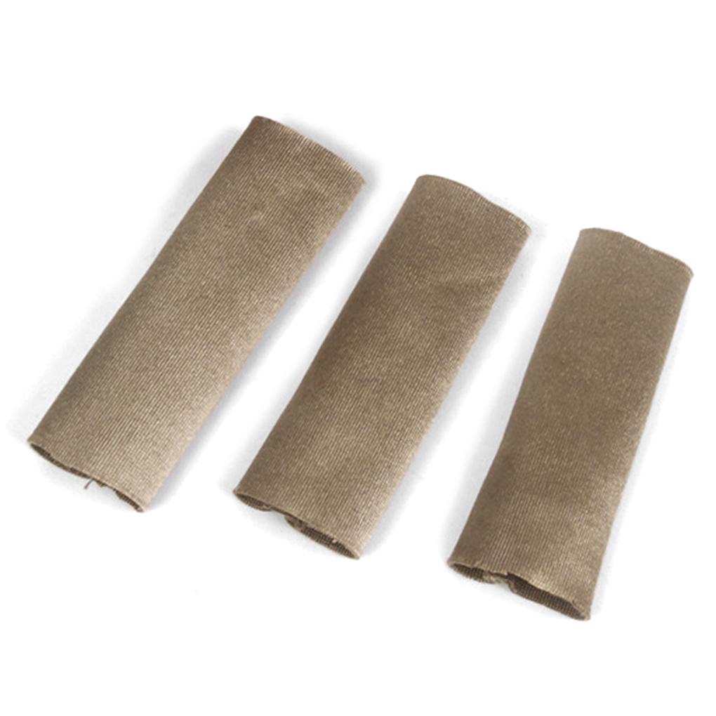 Set 3 Găng Tay Câu Cá Chống Trượt Chống Trầy Xước Màu Nâu Nhạt