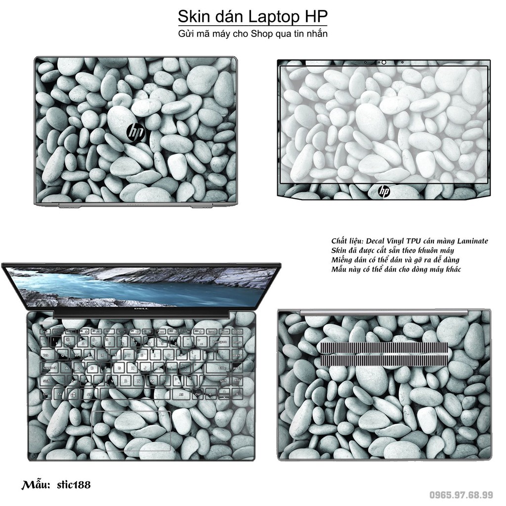 Skin dán Laptop HP in hình Hoa văn sticker _nhiều mẫu 31 (inbox mã máy cho Shop)