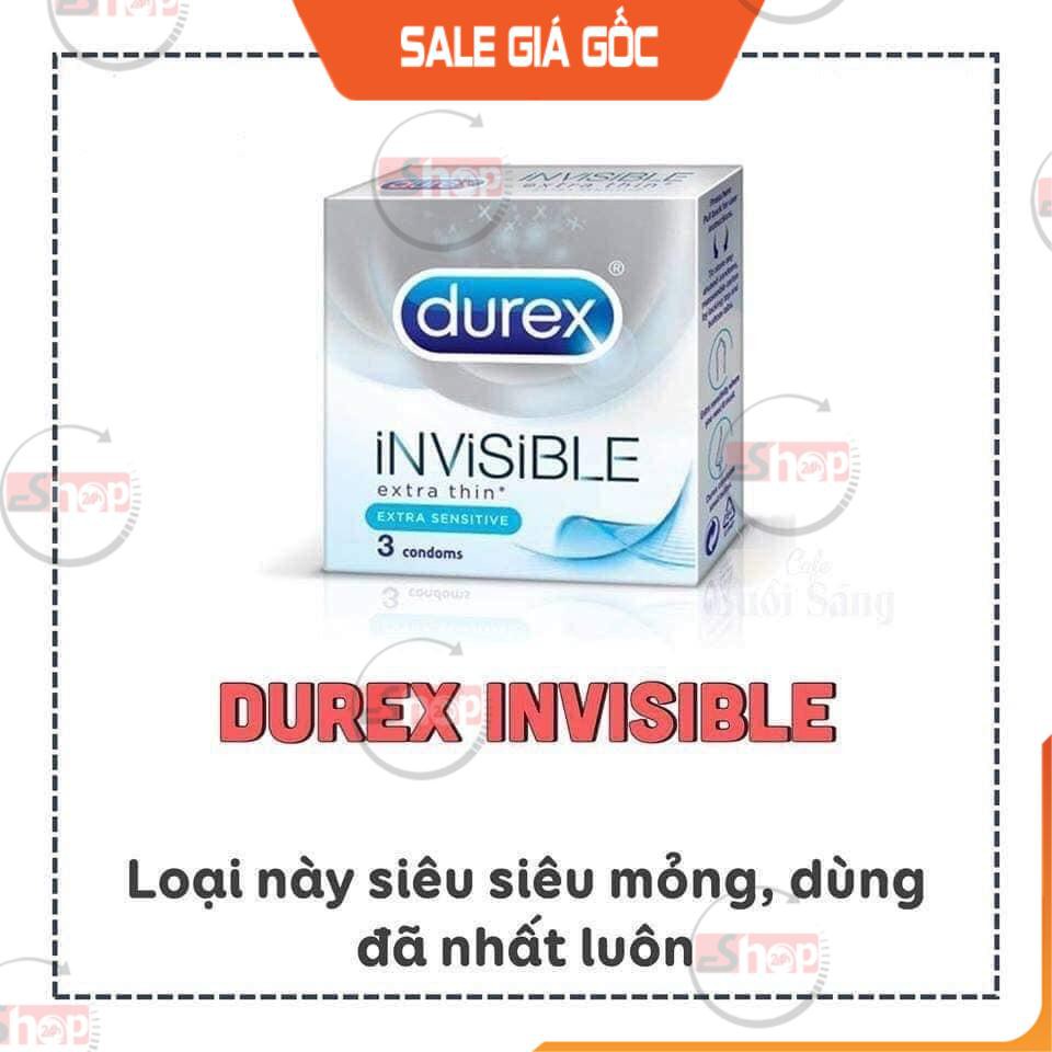 [CHÍNH HÃNG] Combo 2 Hộp 12 cái Bao cao su INNOVA đen gai lớn-Tặng 1 Hộp 3 bcs Durex Invisible Siêu Mỏng - Lâu Ra