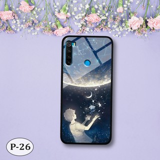 Ốp lưng kính Xiaomi Redmi Note 8- hình 3D